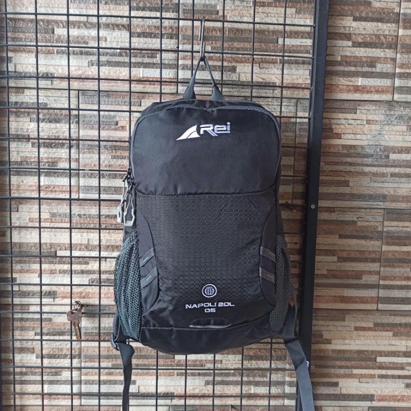 Tas Ransel Rei Napoli 20L HITAM