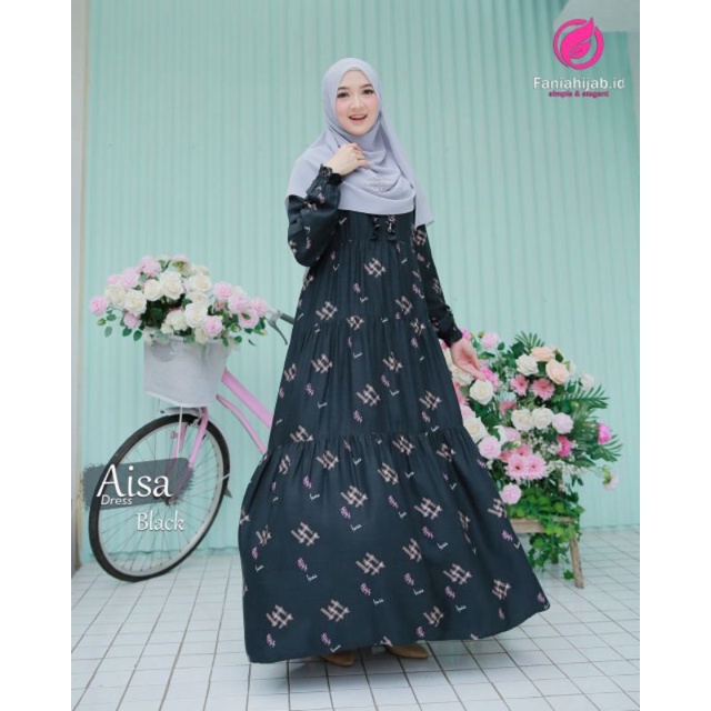 gamis daily/harian/daster/homedress/aisa dress by fania hijab