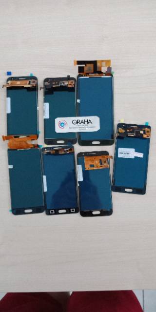 Lcd smartphone oppo dan lenovo fullset