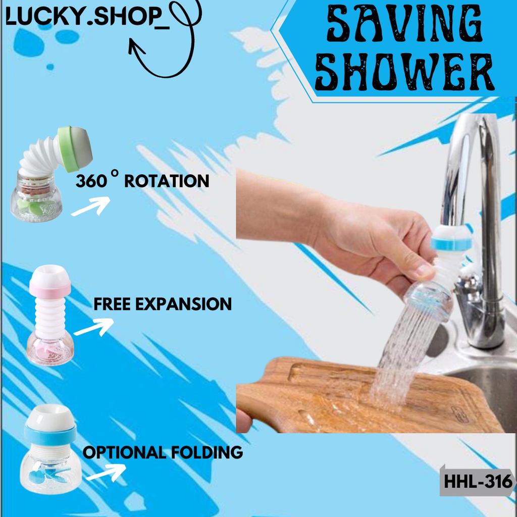 Keran Penghemat Air Anti Percik Faucet Anti Splash Water Saving Shower Head Keran HHL-316