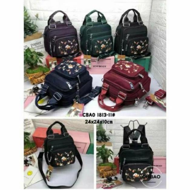 Tas 3in1 Chibao 1813-11 Ori Termurah