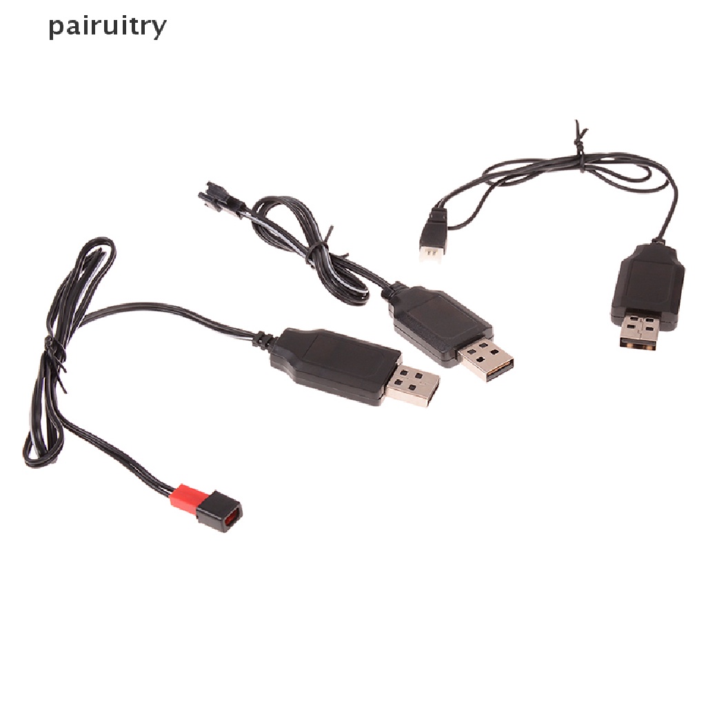 Prt charger Baterai usb 3.7V sm-2p jst xh2.45 x5 Untuk rc Helikopter quadcopter