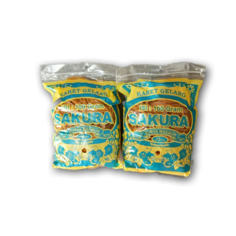 Karet Gelang Kuning Sakura 100 gram