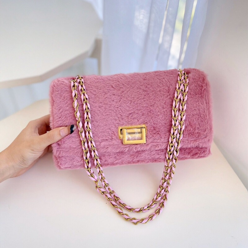 Tas CK Ziplock Bulu Premium