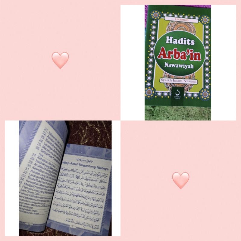 

kitab terjemah hadist arba'in Nawawi saku hadis arbain nawawiyah