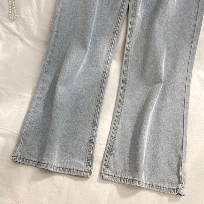 korean style new longgar  pengait celana jeans kekinian