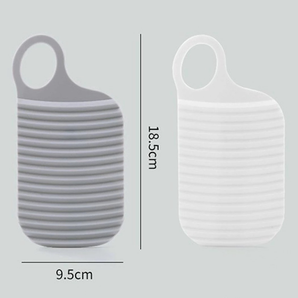 Papan Cuci Pakaian Dalam Mini Portabel Bahan Plastik Warna Acak