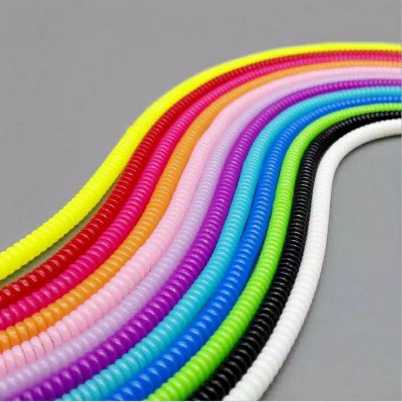 Pelindung Kabel / Cord Protector Solid 1 Warna (Pembelian 100pcs) Mysunstore