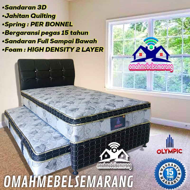 Springbed 2in1 OLYMPIC IMPALA Kasur Sorong minimalis modern