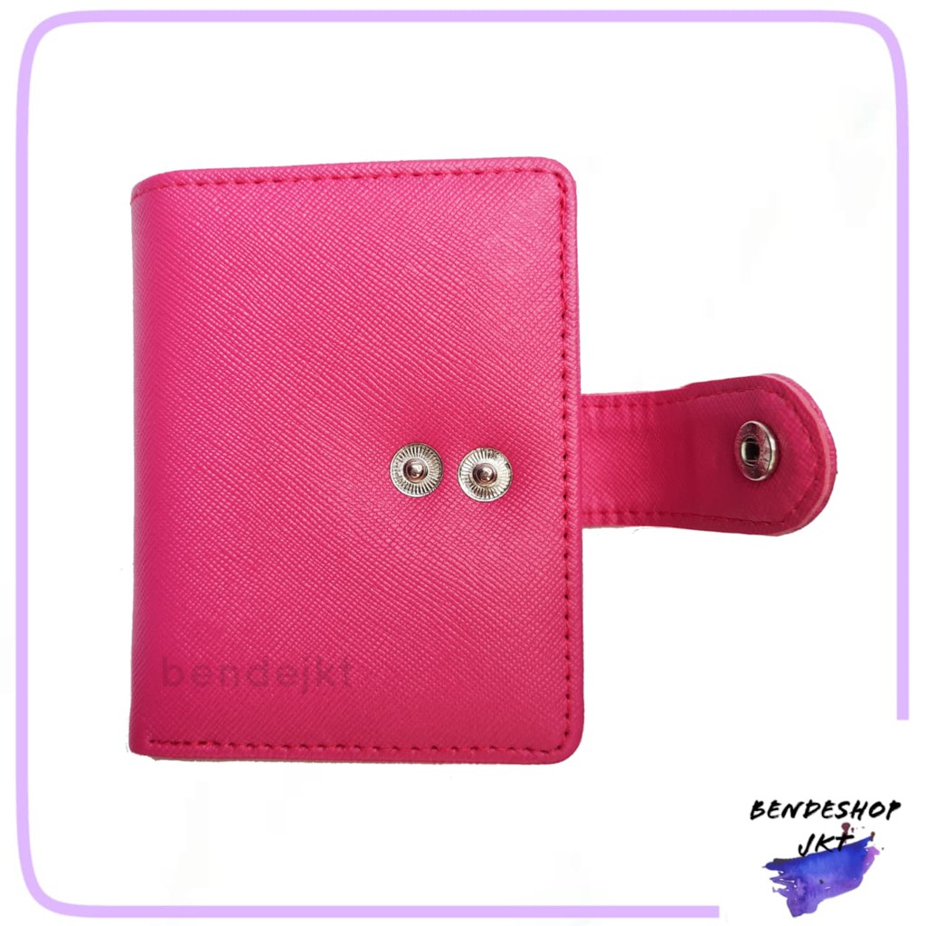 DOMPET KARTU 16 SLOT KANCING DOUBLE DAN UANG KERTAS BENDEJKT