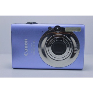 Kamera digital canon ixus 80 low megapixels blue