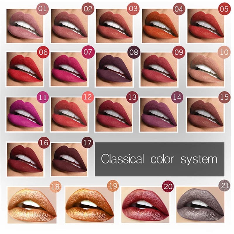 Kosmetik Bibir Pudaier Lipstick Cair Tahan Lama DJ P1200