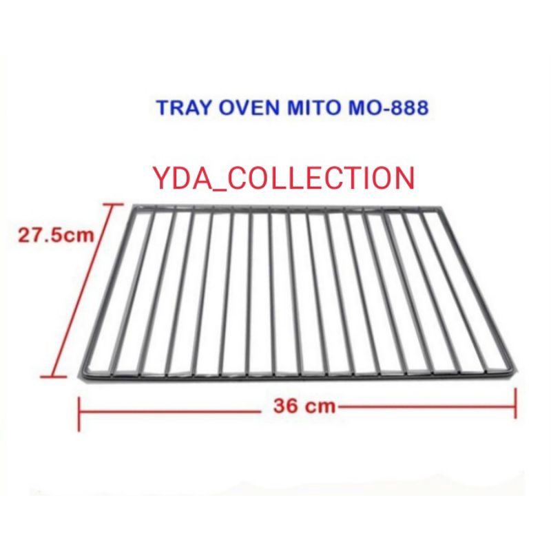 TRAY JARING OVEN / RAK JARI JARI OVEN MITO FANTASY MO 888 33 LITER / TRAY OVEN MITO TERLARIS / MITO 