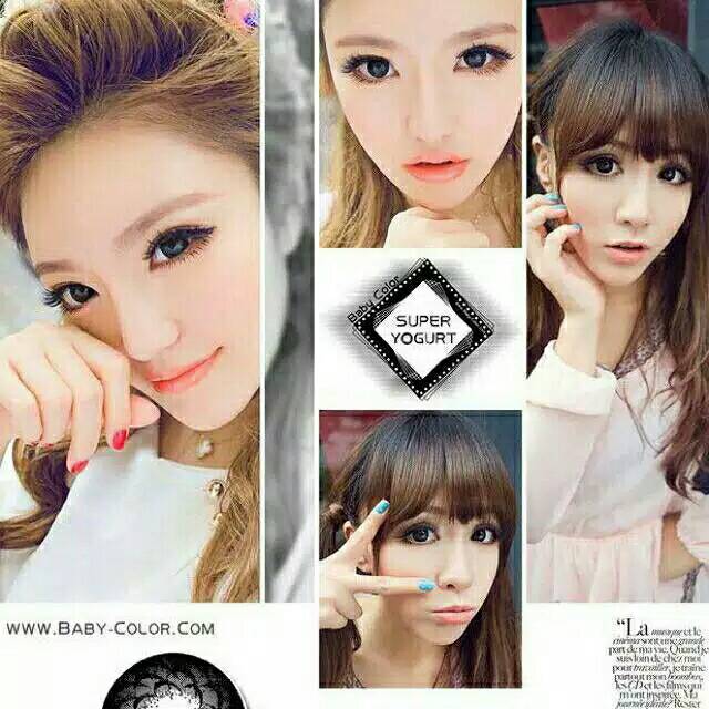 Murahhh Softlens Baby Color Super Yogurt Original