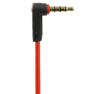 ROVTOP Kabel AUX 3.5mm HiFi Jack Gold Plated 1.2m SIP4G MERAH