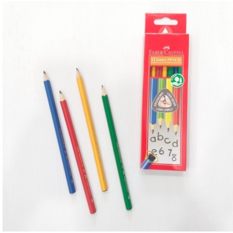 

PENSIL 12 PRE-SCHOOL JUNIOR GRIP (116533) FABER CASTELL