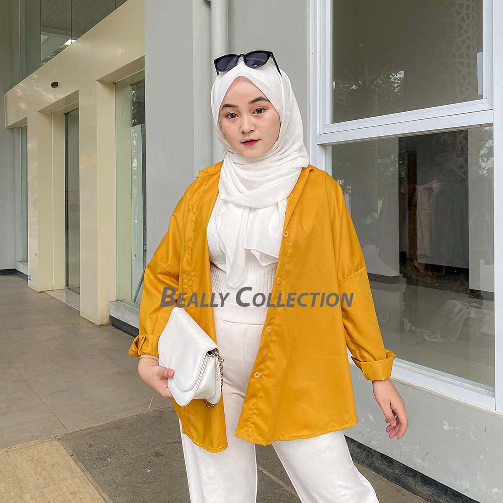 Lexy Shirt | Kemeja Ruffle Belakang | Kemeja Wanita Fienna | Tiny Katun Shirt | Shilla Shirt | Kemeja Rempel | Thiny Shirt Kemeja Remple