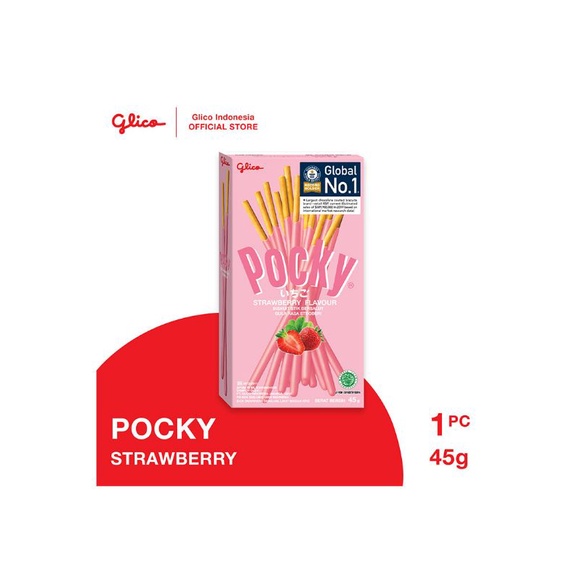 

Glico Biscuit Pocky Strawberry 45G