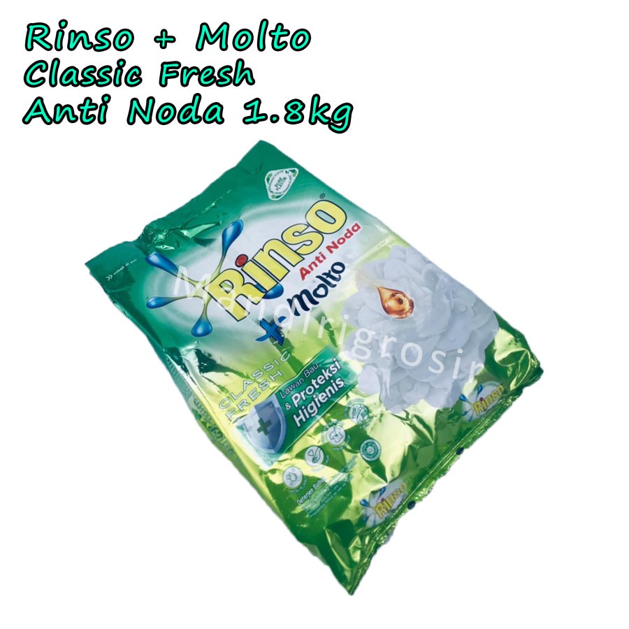 Anti Noda *Rinso + Molto * Classic Fresh *1.8kg