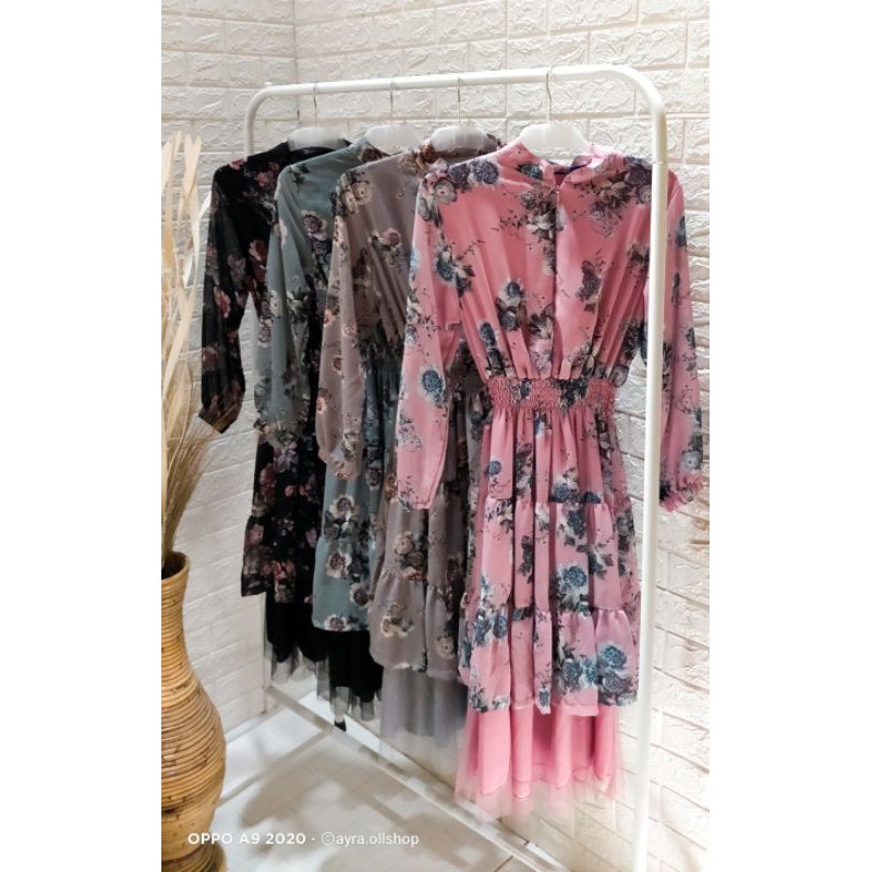 TUNIC CERUTY MOTIF BUNGA