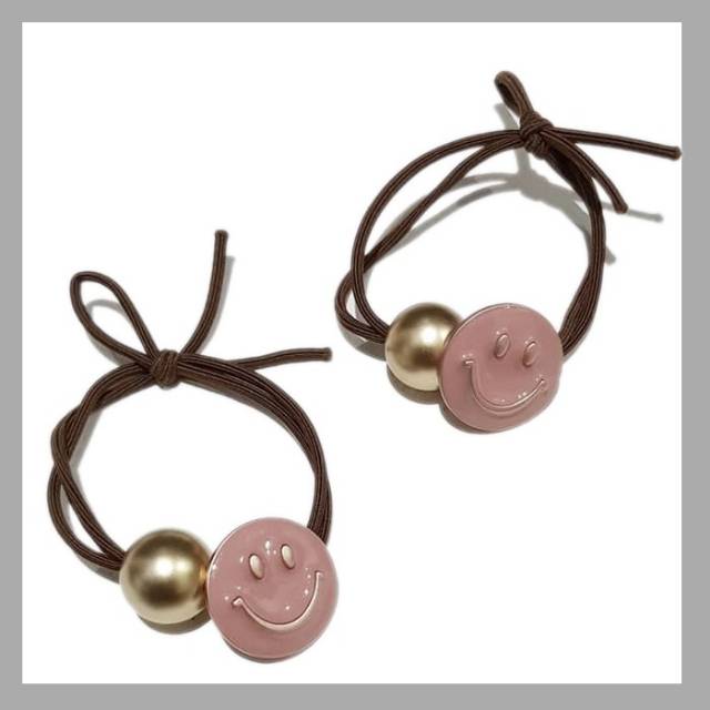 ( smile 1 pcs ) ikat rambut Korea smile