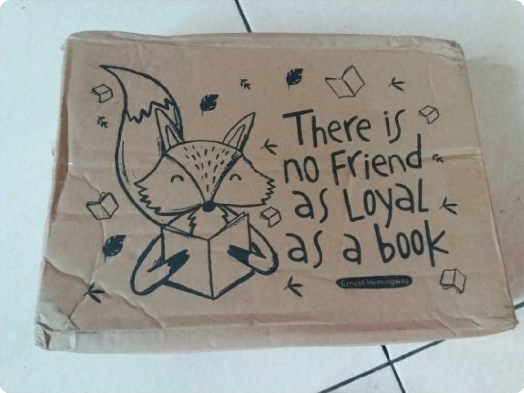 Dari Bosque !! Boxset Ekskusif + Bubble Wrap  - Extra Aman Untuk Packing