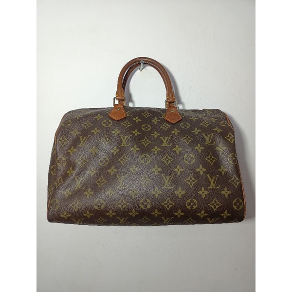 LV LOUIS VUITTON Speedy monogram Kulit tua Preloved