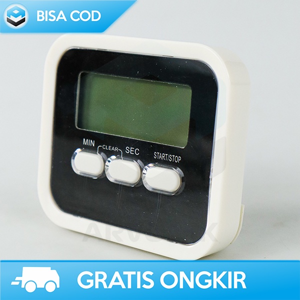 COOKING TIMER DIGITAL MINI ALARM KITCHEN TIMER MASAK DISPLAY LED AAA