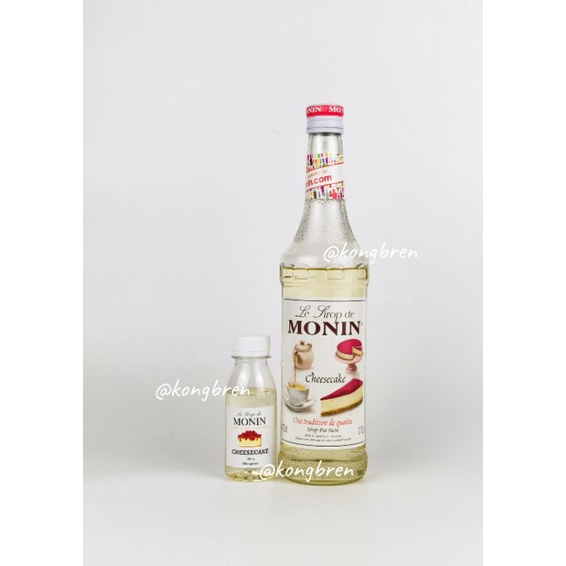 Sirup Monin Cheesecake Repack 100ml - Monin Syrup Cheesecake 100 ml