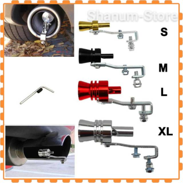 Penyiul Turbo Knalpot Mobil Fake Turbo Whistler