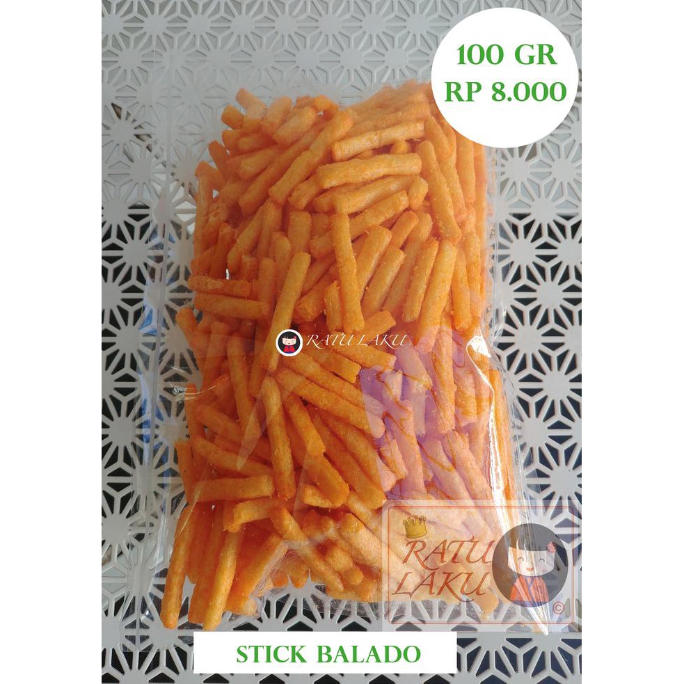

Stick Balado 100 Gr / Snack Kiloan / Snack Enak / Cemilan Enak Asli!