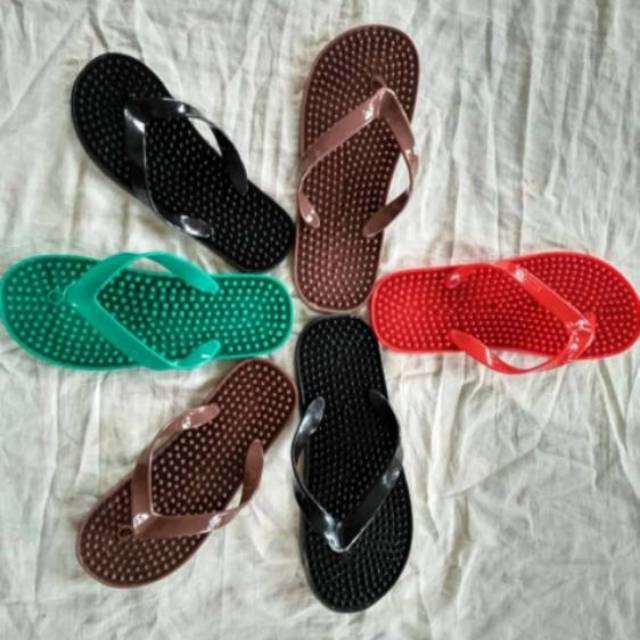 SANDAL JEPIT REFLEKSI TERAPI AKUPUNTUR NIKITA SIZE M WARNA ACAK