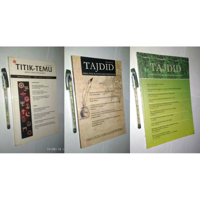 (Original) Paket 3 Jurnal : Titik Temu 2010, Tajdid 2011, Tajdid 2012 :