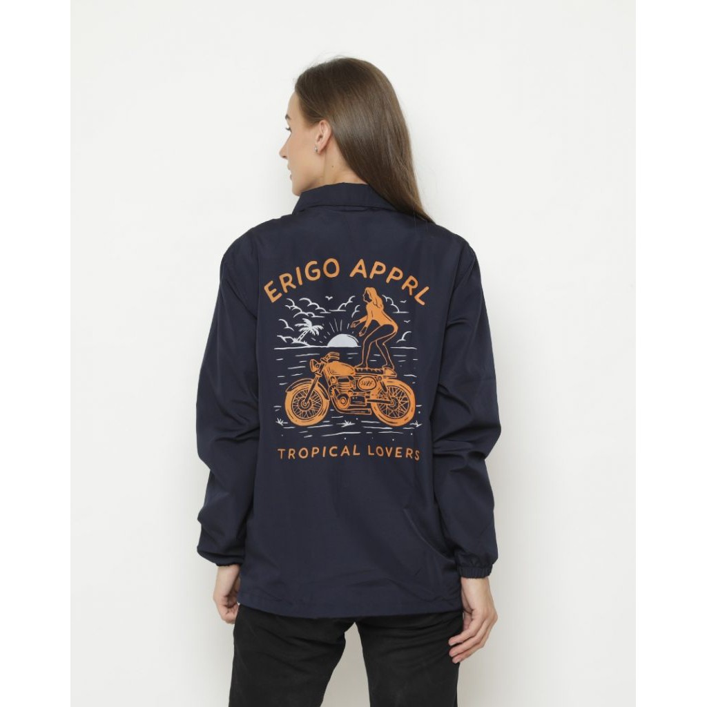 

Erigo Coach Jacket Tropical Lovers Navy
