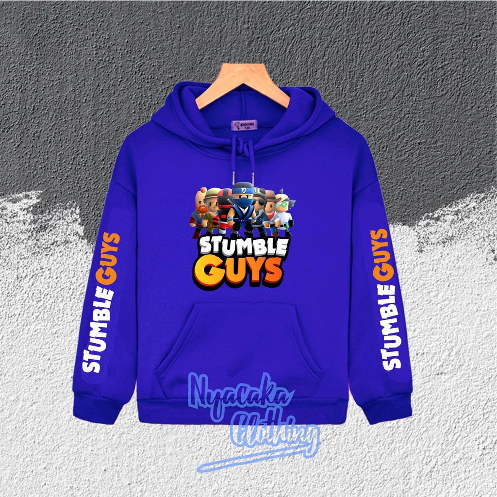 JAKET HOODIE ANAK GAME STUMBLE GUYS TERBARU