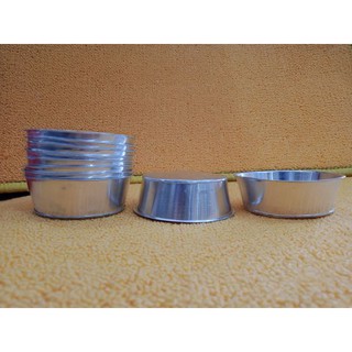 CETAKAN KUE APEM BOLU KUKUS 8 CM PENDEK JMB LOYANG ALUMINIUM CETAKAN