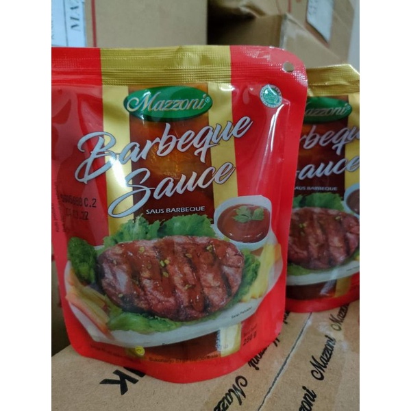 

MAZZONI SAUS BARBEQUE 250GR / SAUCE BBQ / SAOS