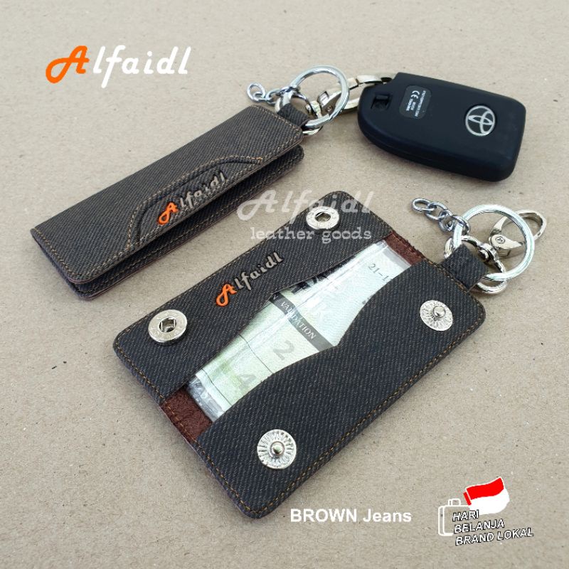 Gantungan Kunci STNK Mobil/Motor Dompet Kulit STNK Mobil/Motor Dompet STNK Mobil/Motor Original Alfaidl