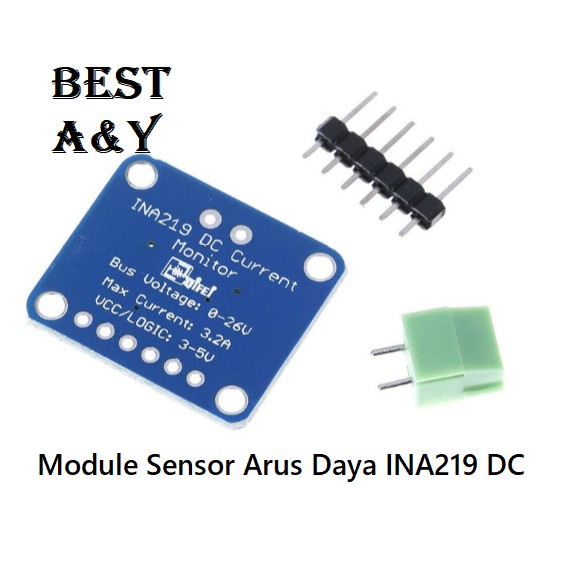 Modul Sensor Arus Daya INA219 I2C Bi-directional  DC Current Power Supply Sensor Breakout Power Ardu