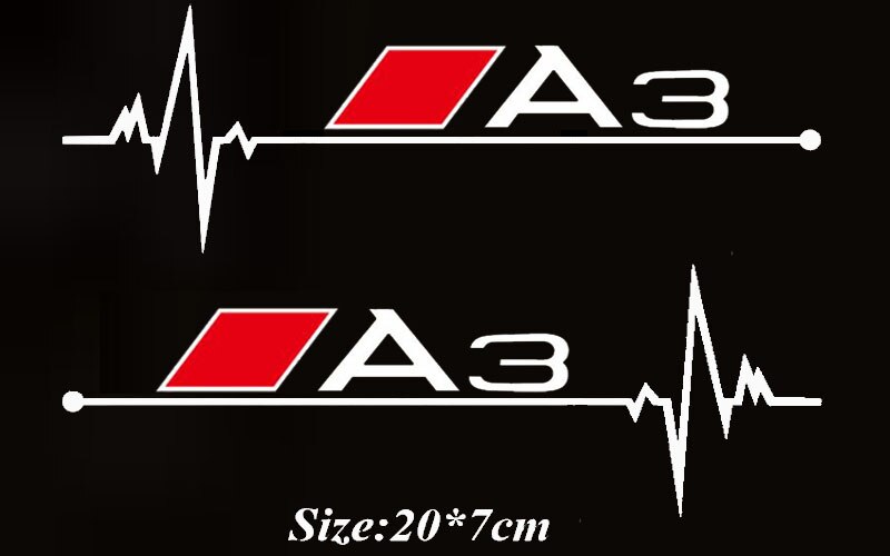 2pcs Stiker Kaca Jendela Mobil Untuk Audi A3 A4 A6 C6 C7 C5 Q5 A5 Q7 A1 A7 A8 Q3 Tt 8l Q2 Q7 Q8 S1 S3