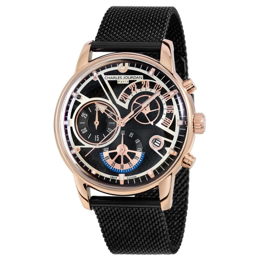 Jam Tangan Charles Jourdan  Jam Tangan Pria CJ1100 Original