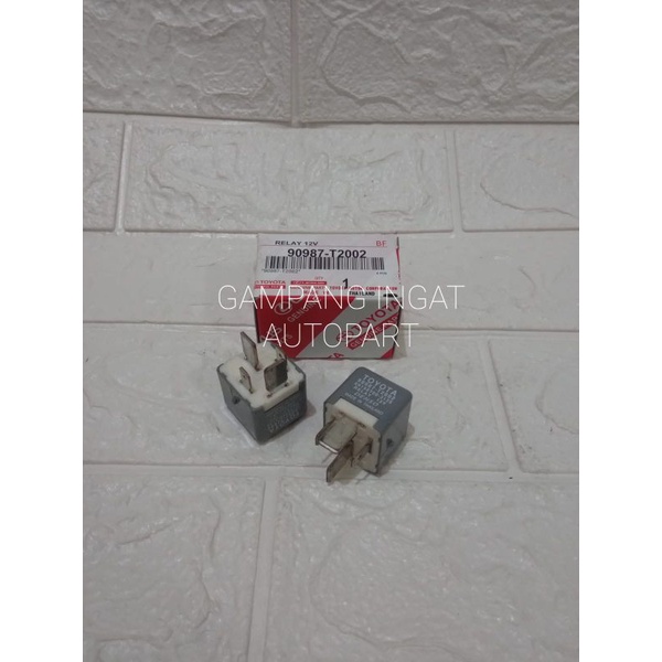 Relay Kaki 4 12V Relay Lampu Relay Head Lamp Toyota Hilux Innova Avanza Yaris Vios HT130 1pc ORIGINAL