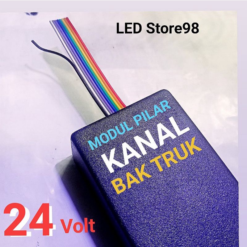 MODUL PILAR bak Truk khusus 24 Volt 8 Chanel 10 variasi kedip