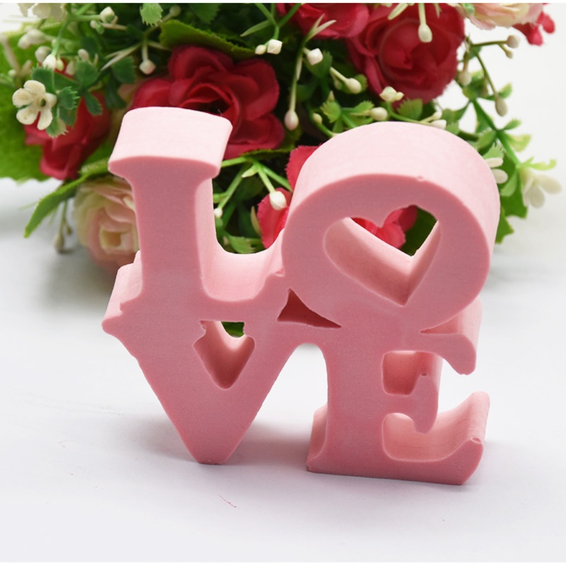 SIY  Love Letter Silicone Mold Love Resin Mold Love Sign Word Epoxy Resin Molds Tools