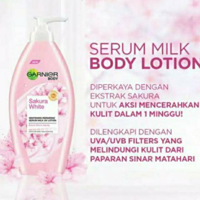 Jual Garnier Body Lotion Light Complete Extra whitening Serum 400Ml Shopee Indonesia