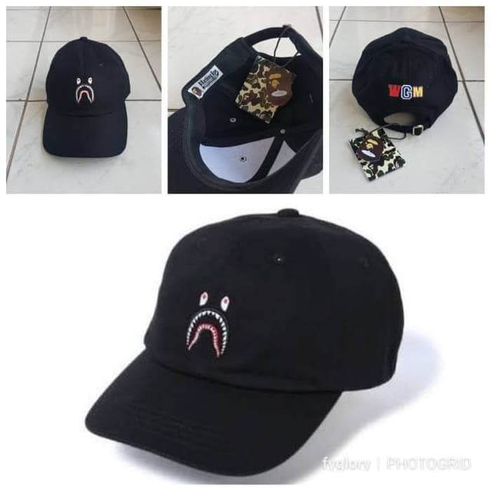 TOPI BAPE SHARK BASEBALL