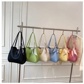 SHOULDER BAG WANITA NAGITA ( Plus Syal/Twilly)/ PUFFY BAG / TAS WANITA