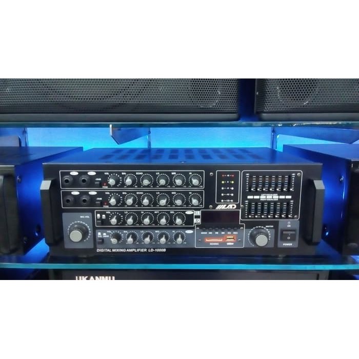 AMPLI LD-1000B (BLuetooth) flay USB/SD CARD