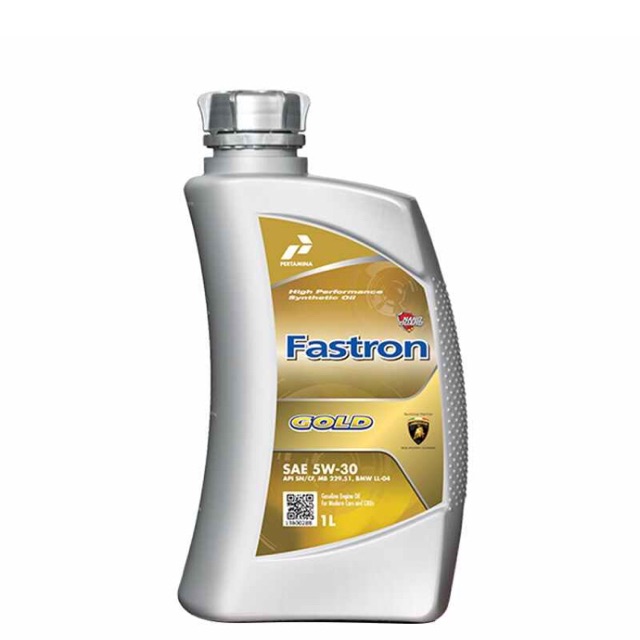 OLI PERTAMINA FASTRON GOLD SAE 5W/30 OLI FASTRON GOLD SAE 5W-30 1LITER