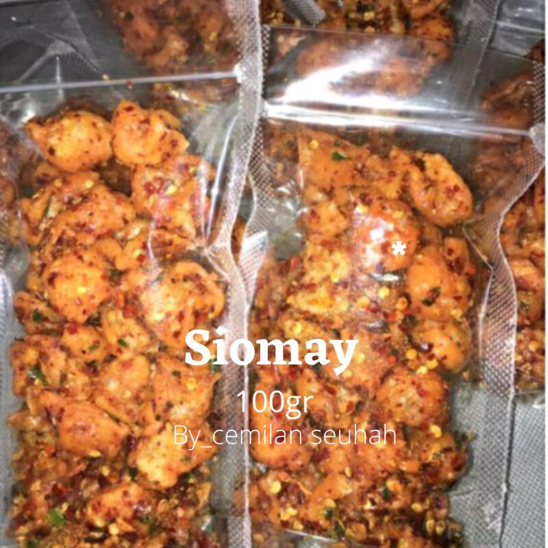 siomay pedas daun jeruk isi 100 gram